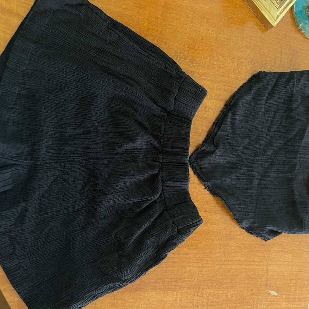 Black Two-Piece Set